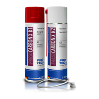 PRO-TEC CARBON X ÉGÉSTÉR TISZTÍTÓ K1+K2 2X500ML